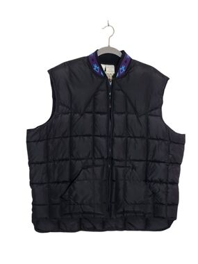 Walls Blizzard Pruf Black Puffer Vest Size 2XL